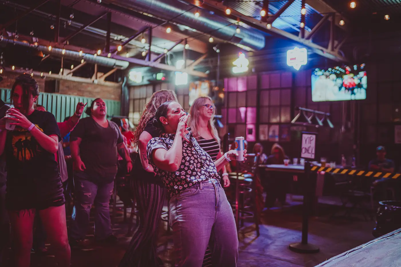 Glitter PINK at The Gaslight Social