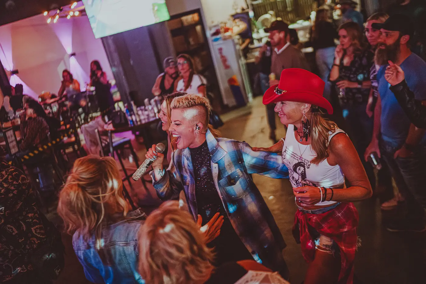 Glitter PINK at The Gaslight Social